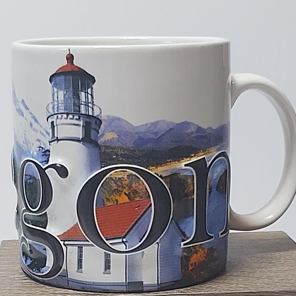 Large 14oz 3d Oregon mug - Picture 3 of 4